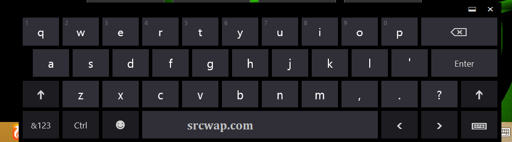 Windows on-screen keyboard