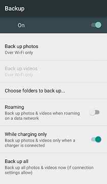 Disable Upload on Cellular Data - Google Photos Tips and Tricks