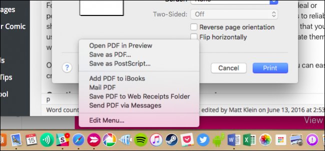 How to Create a PDF Document File on a Mac that make quickly and easily