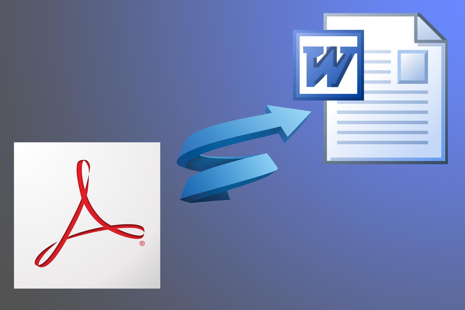 How to Convert PDF Files to Word Format (.doc, docx) free