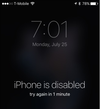 Erase iOS Device After Too Many Failed Passcode Attempts