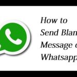 Send Blank Message in Whatsapp