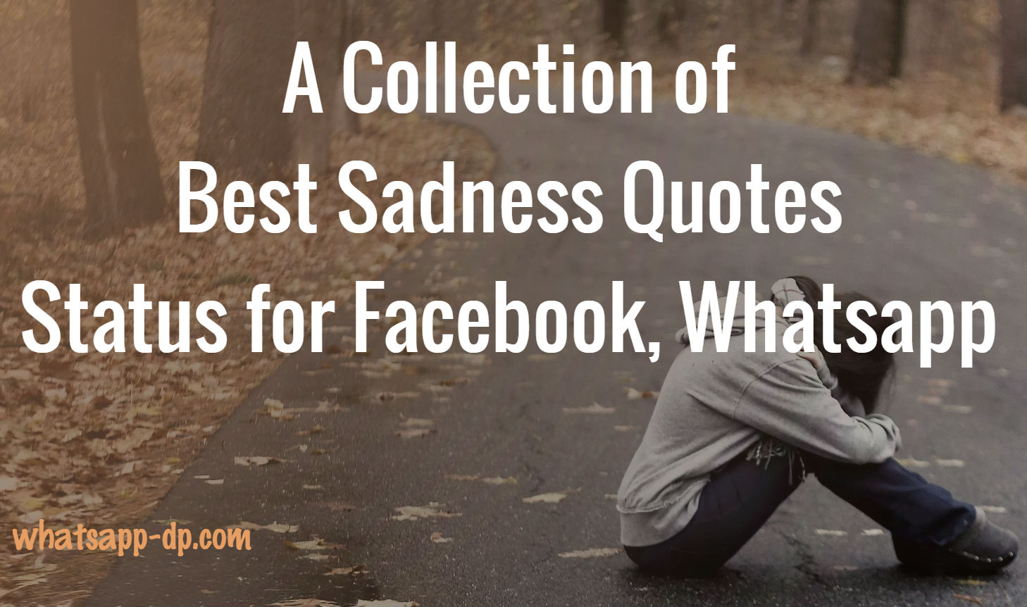 321+ Best Short Sad Status Quotes for Facebook, Whatsapp