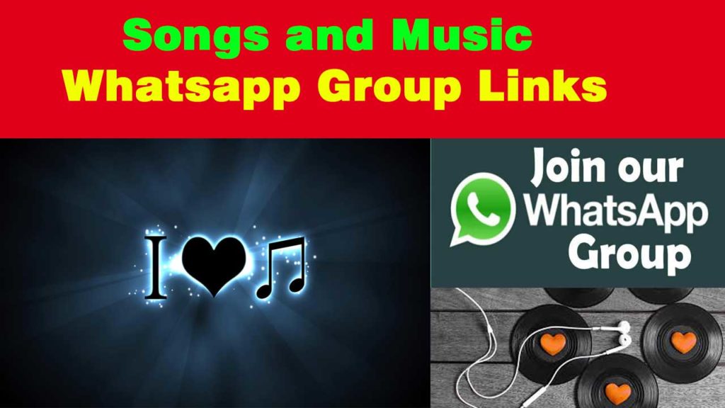 Songs and Music Whatsapp Group Links Join Free All Whatsapp Users.