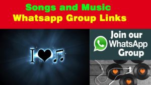 Songs and Music Whatsapp Group Links Join Free All Whatsapp Users.