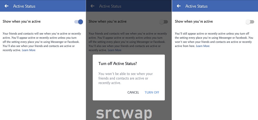 Change Active Status on facebook app - How to Appear offline on Facebook Chat Android iOS