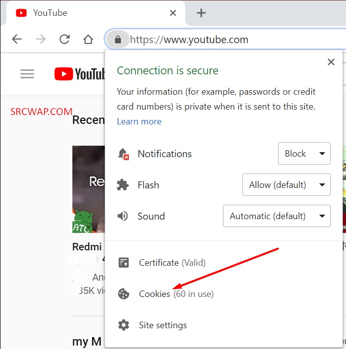 Clear all of YouTube’s cookies on Google Chrome 1
