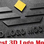 25+ Best 3D Logo Mockup Adobe PSD & Vectors |