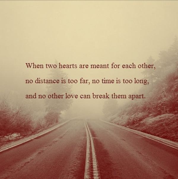 Quotes about long distance relationships 