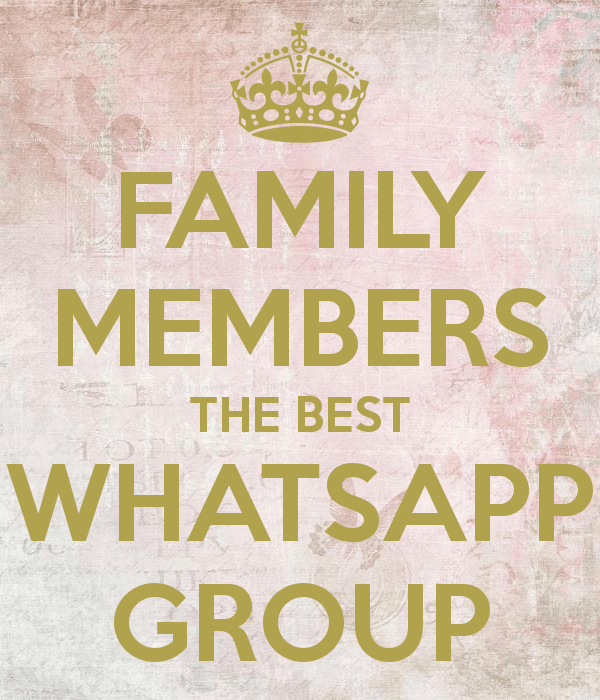 WhatsApp group icon for the family