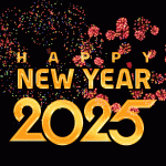 Cheers to a bright and prosperous new year 2025 filled with joy