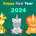 Happy new year 2024 funny gif