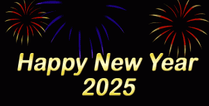 Happy new year 2025 gif