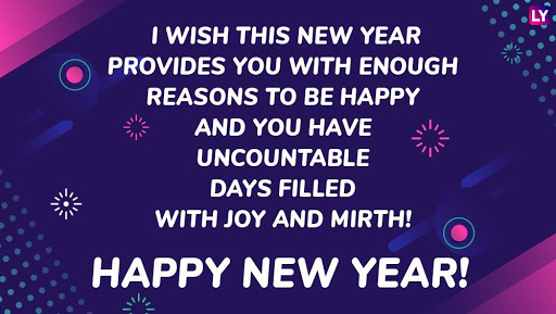 Happy New year 2023 Quotes blue HD