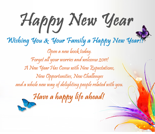 Happy New year 2023 Quotes butterfly HD