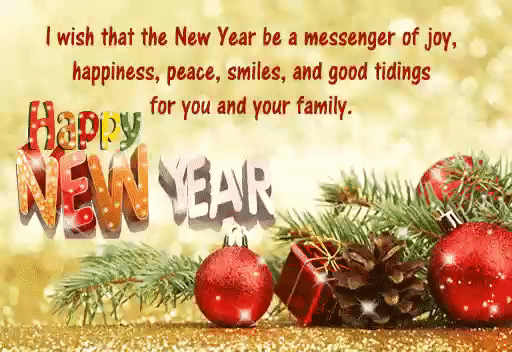 Happy New Year 2022 Gif Greeting Card Collection