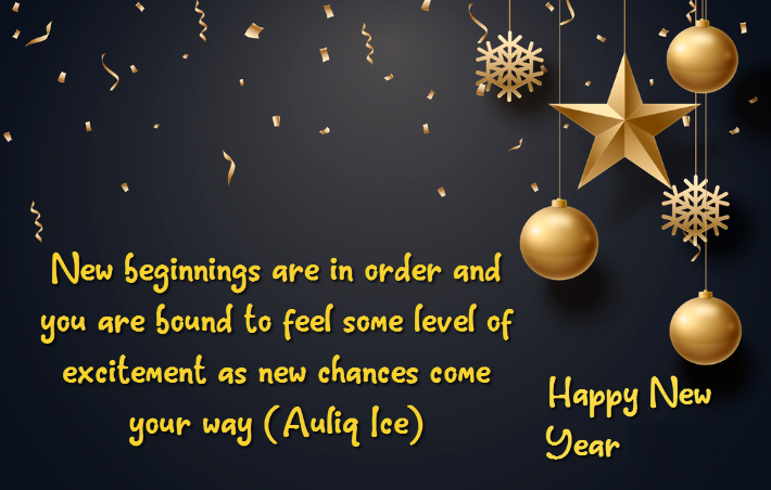 Happy New year 2023 Quotes beginning HD