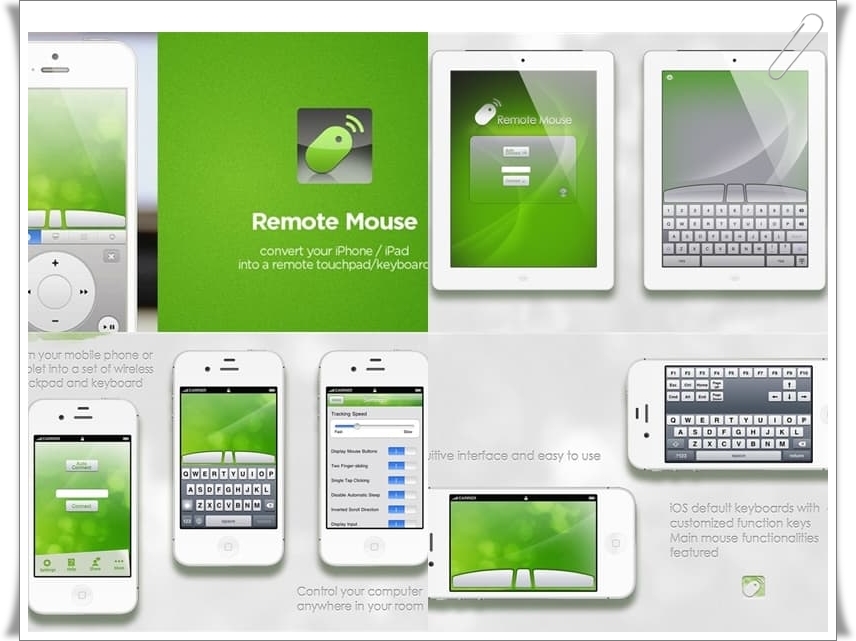 Using Smart Phone as Keyboard and Mouse with Remote Mouse