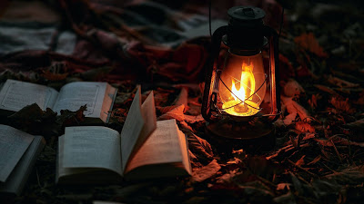 Camping, Books, Gas lamp, Fire, Nature

 + Download Wallpapers
