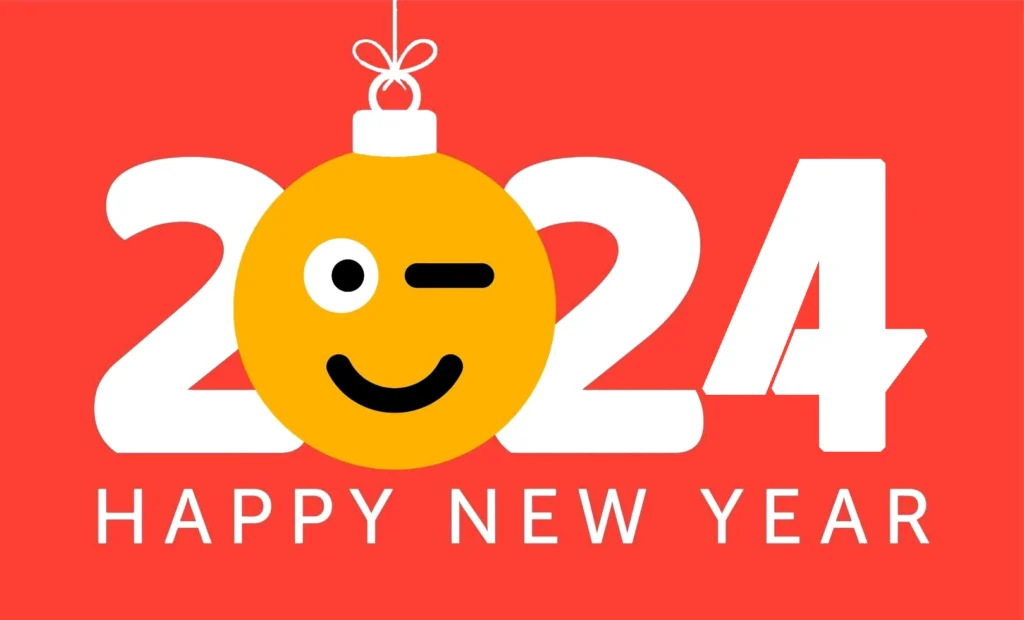 Happy New Year 2024 Celebration, Eve, Status, Quotes, SMS, Messages, Greetings, Cards, Wallpaper, Images -