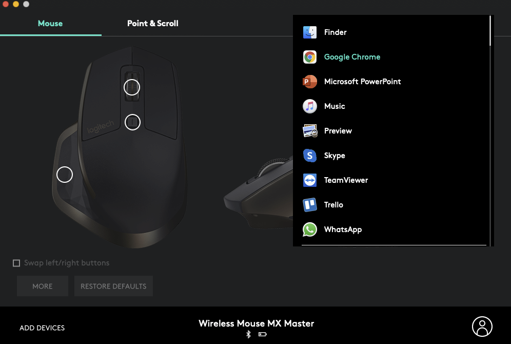 pmouse app