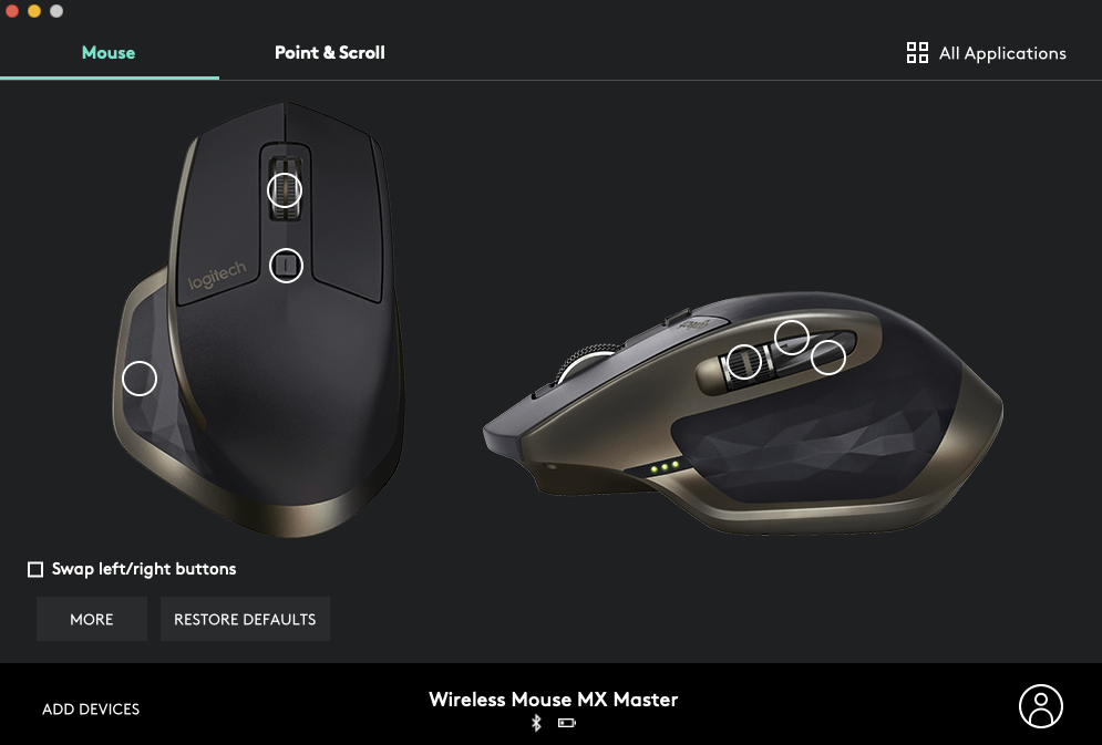How to Set app on your Logitech Mx Master Mouse