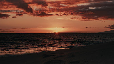 Sunset, Beach, Sea, Dusk, Evening

 + Download Wallpapers