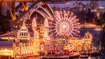 HD Wallpaper Ferris Wheel Sydney Opera House

 + Download Wallpapers