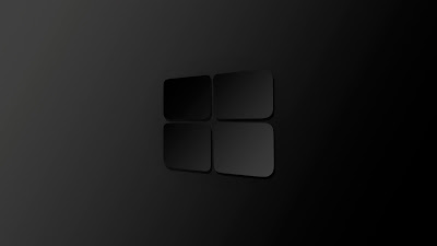 HD Wallpaper Windows 10 Darkness Logo + Download Wallpapers 2023