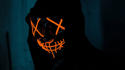 Wallpaper ID: 71578 / mask, hoodie, anonymus, neon, hd, 4k, photography  free download