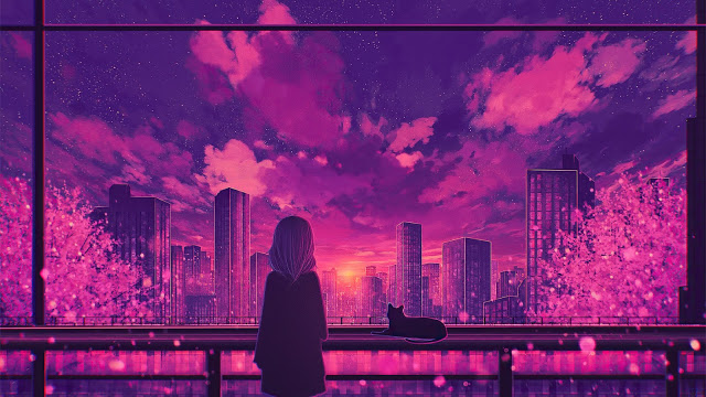 Anime Cityscape Wallpapers  Top Free Anime Cityscape Backgrounds   WallpaperAccess