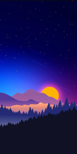 Landscape minimalist mobile wallpaper  Download Wallpapers 2023