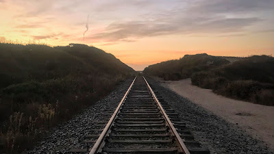 Wallpaper Railway, Twilight, Landscape

 + Download Wallpapers