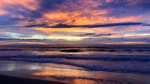 Wallpaper Twilight Sky, Sea, Sunset, Beach+ Wallpapers Download