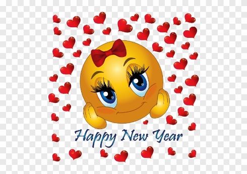 Happy New Year Emoji 2025 Text & Art Copy and Paste for Free 2025