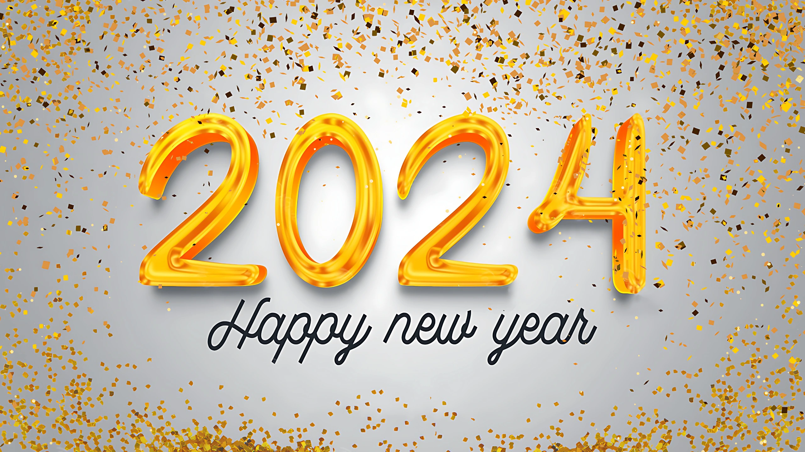 Beautiful Happy New Year 2024 Background Wallpapers Download