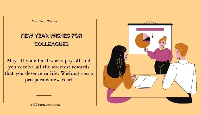 New year wishes for colleagues 2022