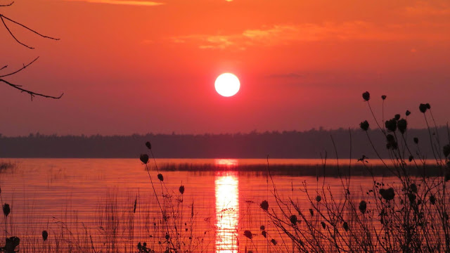 Sunset Lake iphone wallpaper image+ Wallpapers Download