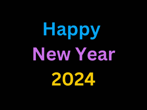 New year 2024 animations