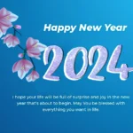 New year 2024 wishes images free (i hope your life will be full of surprise and joy...)