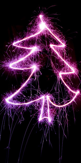 IPhone Sparkle Christmas Tree Wallpaper+ Wallpapers Download