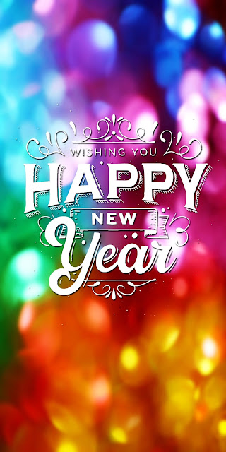 Beautiful New Year wishes for iPhone+ Wallpapers Download