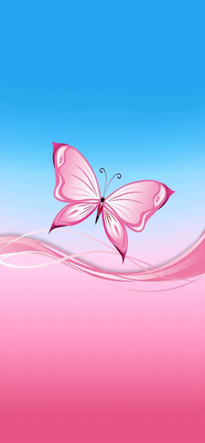 Butterfly Girly iPhone 13 Wallpaper + Wallpapers Download 2023