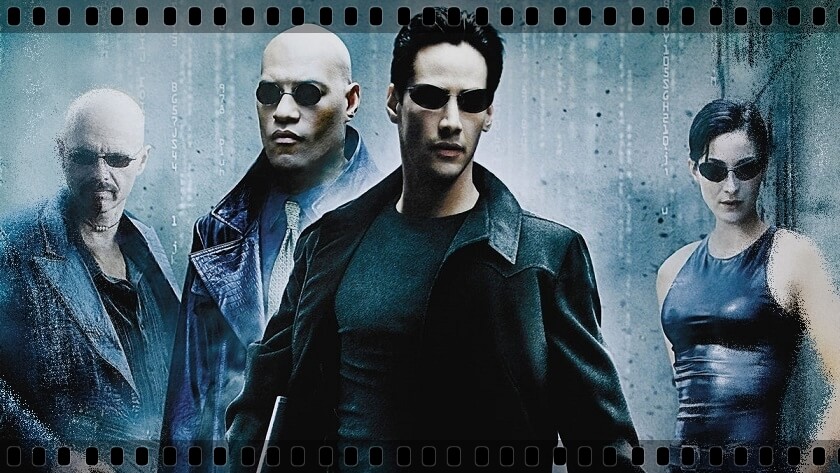 How many movies does the matrix series consist, in which