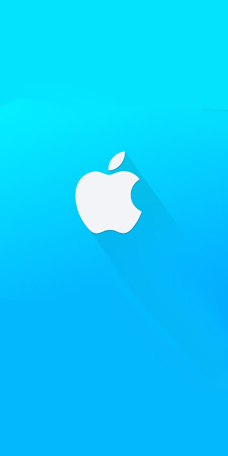 Apple Logo iPhone Blue Background
+ Wallpapers Download