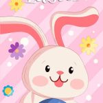 Happy easter bunny flower egg pink wallpaper.jpg