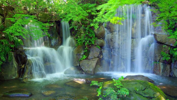 waterfall river scenery wallpaper hd 1920x1080 background