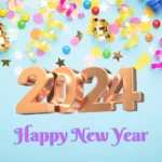 Happy new year 2024 desktop wallpaper download