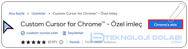 How to Change Google Chrome Mouse Cursor?