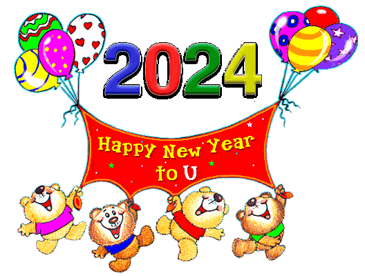 Happy new year 2023 gif funny cartoon